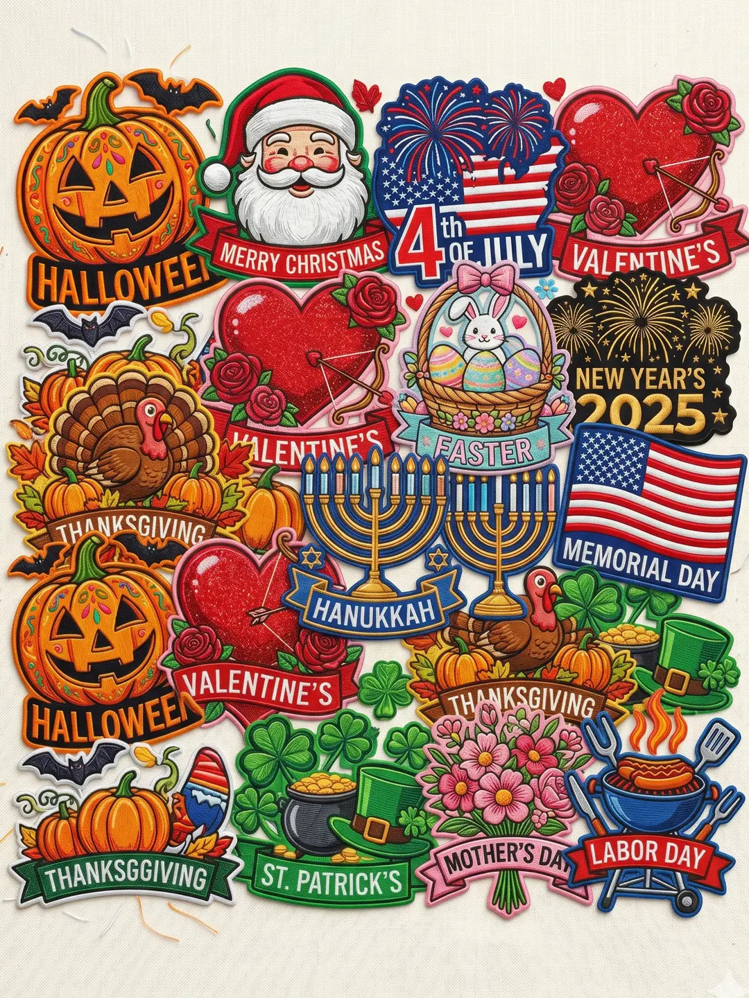 Holiday Embroidered Gifts Collection: T-Shirts Sweatshirts Beanies and More