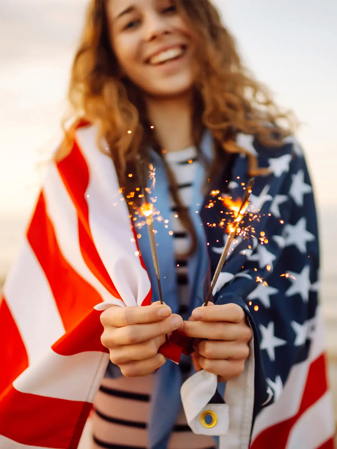Independence Day 4th of July Embroidered Apparel