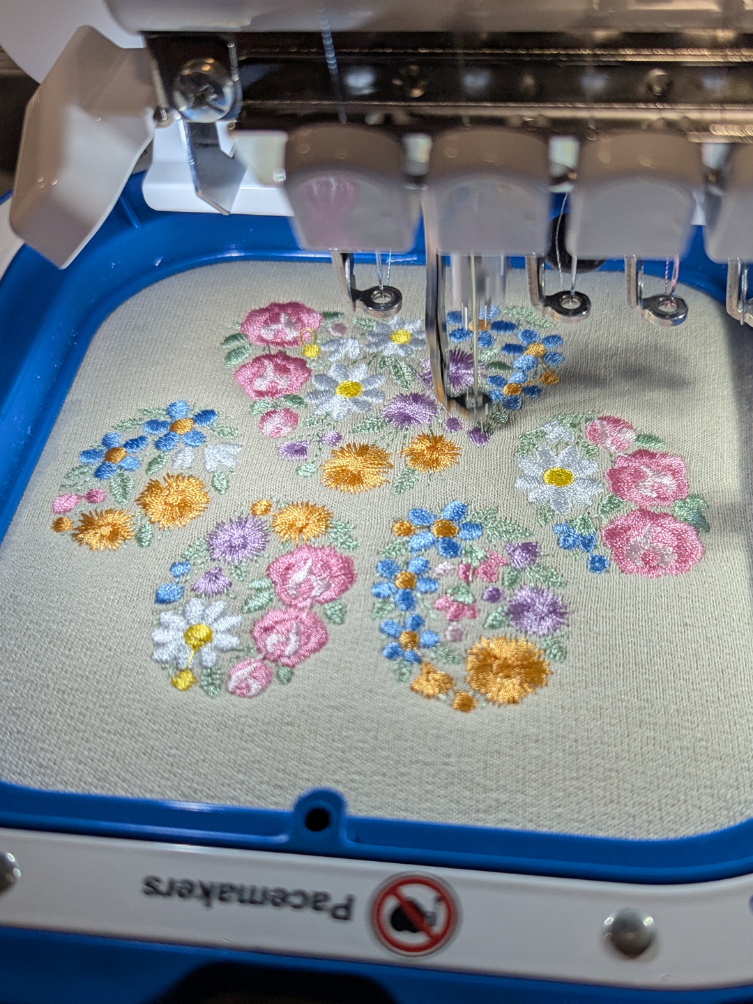Colorful spools of premium silk thread for embroidery from Twist & Thread Co.