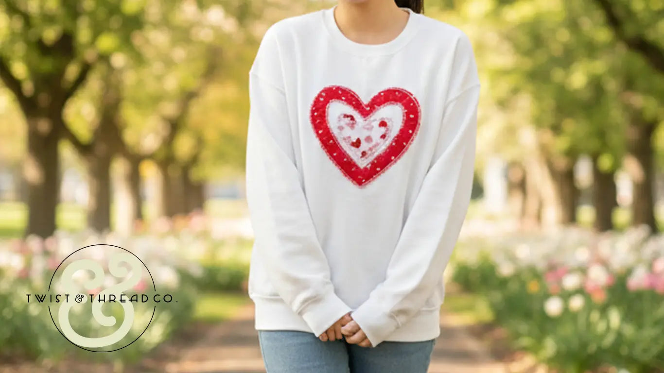 Something to Love: Introducing Our New Double Heart Applique Design!