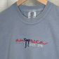 ’America Est. 1776’’ Patriotic Coquette Embroidered Apparel - Apparel