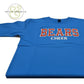 Blue BEARS Cheer embroidered shirt from Twist & Thread Co., custom team apparel