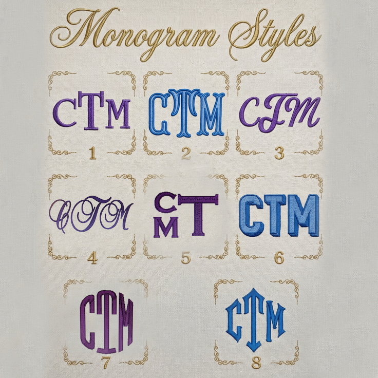 Personalized Monogram Embroidered Canvas Wedding Tote Bag for Brides - Tote Bag