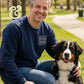Custom Dog Dad Embroidered Apparel | Personalized Dog Ear & Name Sleeve - Apparel