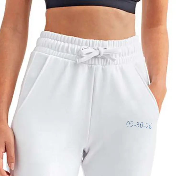 Custom Embroidered Bridal Lounge Set for Wedding Mornings - Loungwwear