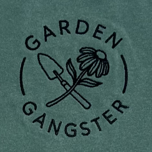 Garden Gangster Embroidered Comfort Colors Yard Work T-Shirt - Apparel