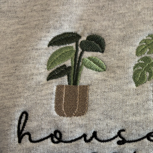’House Plant Collector’ Embroidered Apparel - Apparel