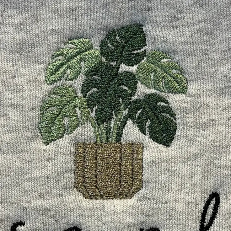 ’House Plant Collector’ Embroidered Apparel - Apparel