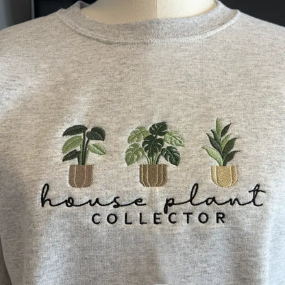 ’House Plant Collector’ Embroidered Apparel - Apparel