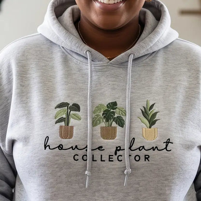 ’House Plant Collector’ Embroidered Apparel - Hoodie / S - Apparel
