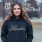 Custom 3D Puff Embroidered Hoodie | Personalized Team Spirit Sweatshirt