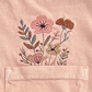 Comfort Colors Embroidered Wildflower Garden Pocket Tee - Apparel