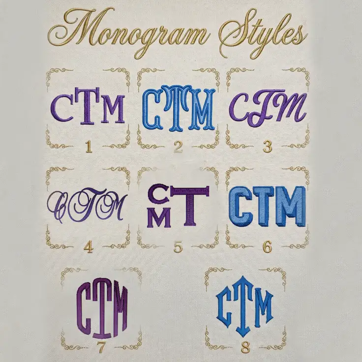 Personalized Monogram Embroidered Canvas Wedding Tote Bag for Brides - Tote Bag